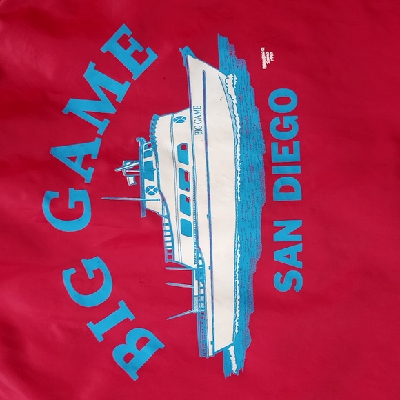 Vintage 1990 KING LOUIE BIG GAME Boat San Diego Button-Up Jacket Unisex - Picture 4 of 12